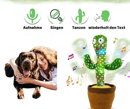 Interaktives Hundespielzeug: Sprechender Kaktus