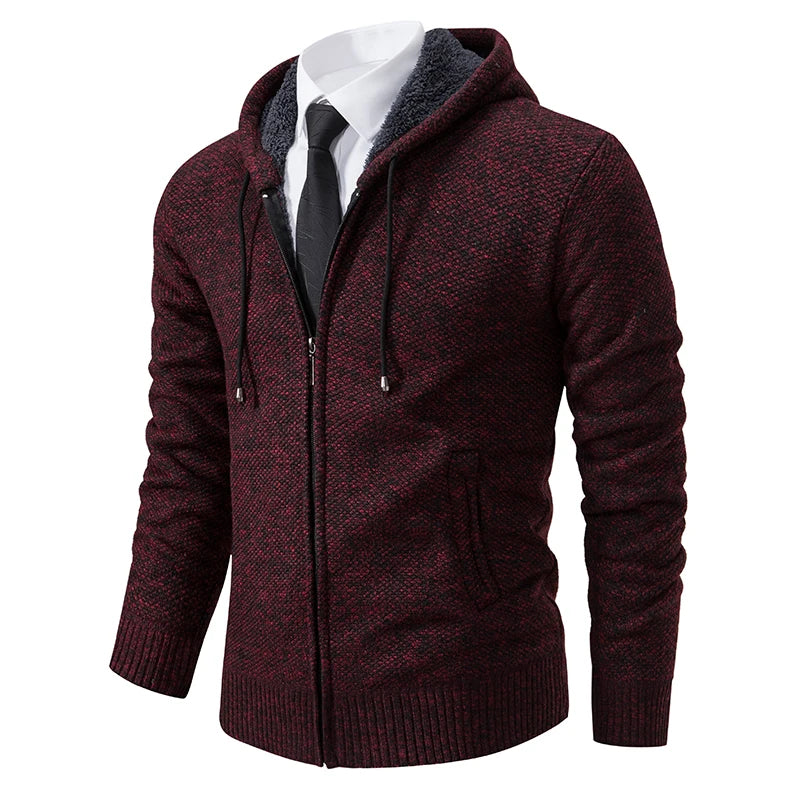 Herren-Strickjacke mit Reißverschluss - stylish und warm