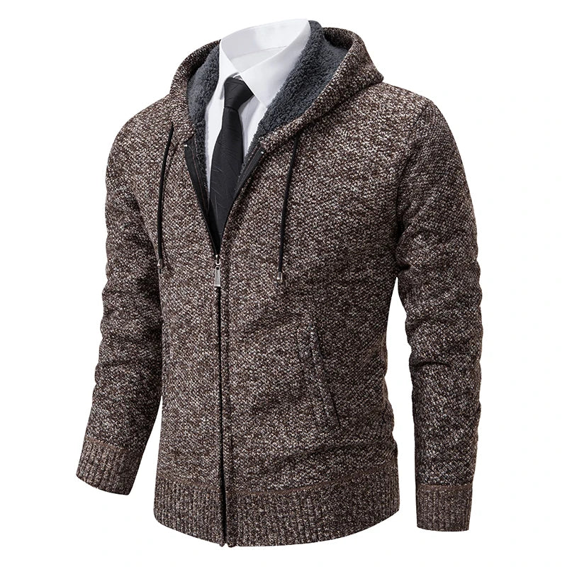 Herren-Strickjacke mit Reißverschluss - stylish und warm