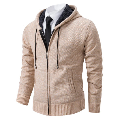 Herren-Strickjacke mit Reißverschluss - stylish und warm