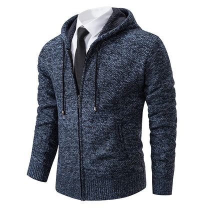 Herren-Strickjacke mit Reißverschluss - stylish und warm