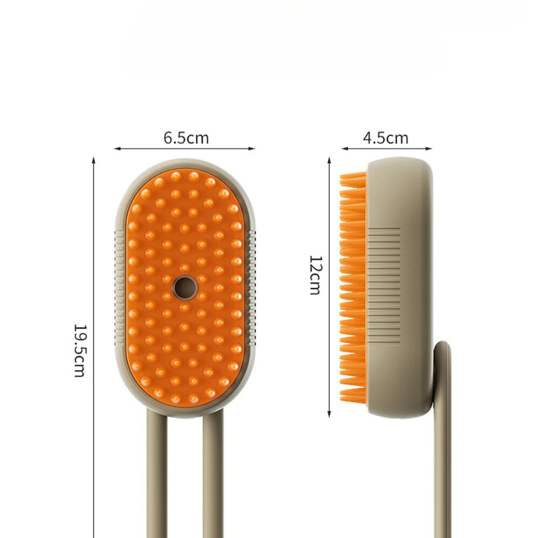 3 in 1 DAMPFBÜRSTE FÜR IHREN HUND