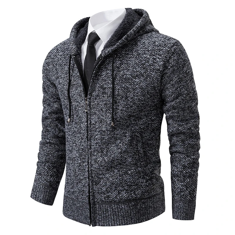 Herren-Strickjacke mit Reißverschluss - stylish und warm